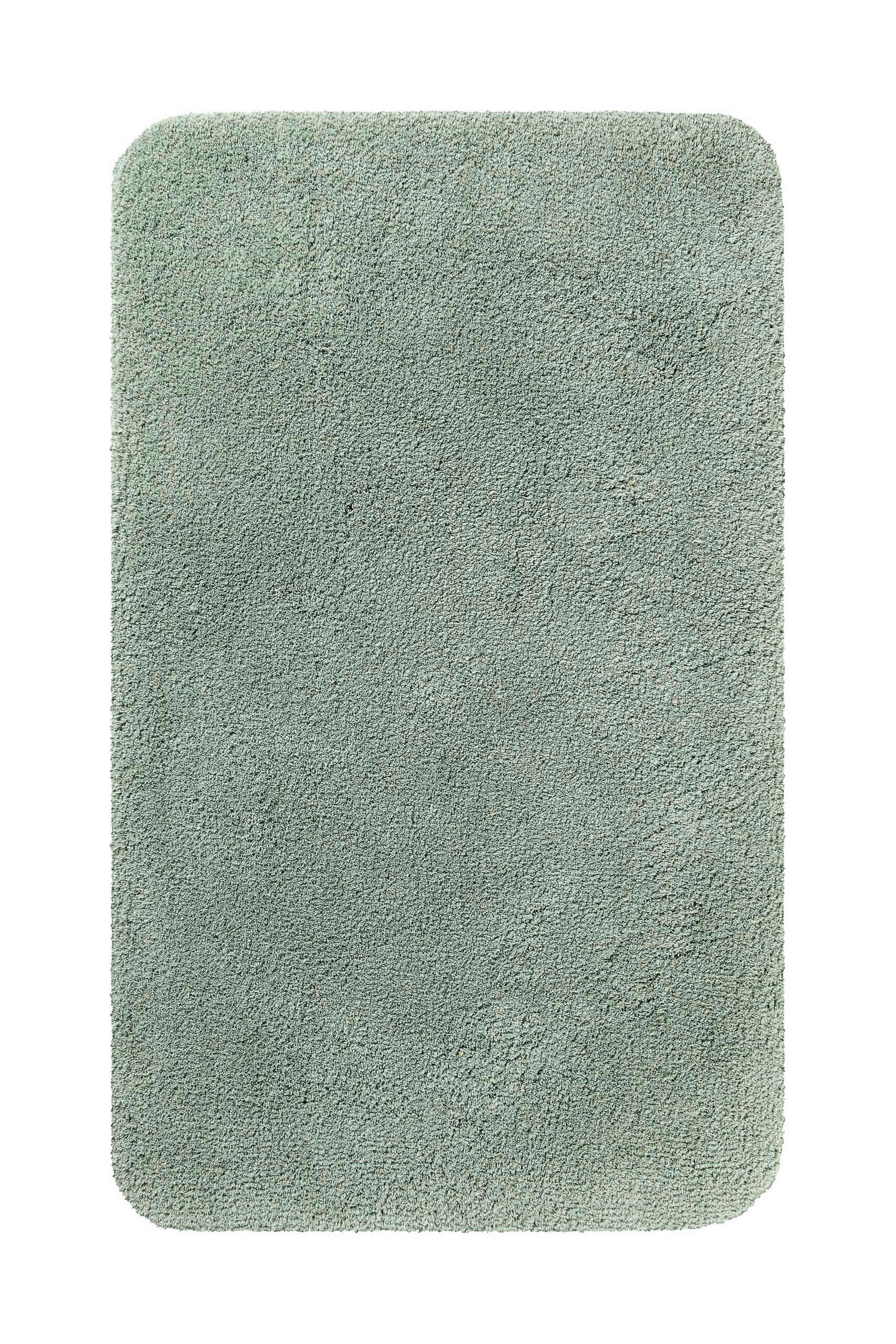 BADTEPPICH Grün, Petrol 60/100 cm  - Petrol/Grün, Basics, Kunststoff/Textil (60/100cm) - WECON HOME BASIC