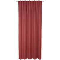WÄRMESCHUTZVORHANG Verdunkelung  - Rostfarben, Basics, Textil (140/245cm)