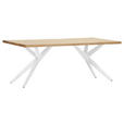 TISCHPLATTE      - Eichefarben, Design, Holz (200/100/4cm) - Landscape