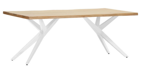 TISCHPLATTE      - Eichefarben, Design, Holz (200/100/4cm) - Landscape