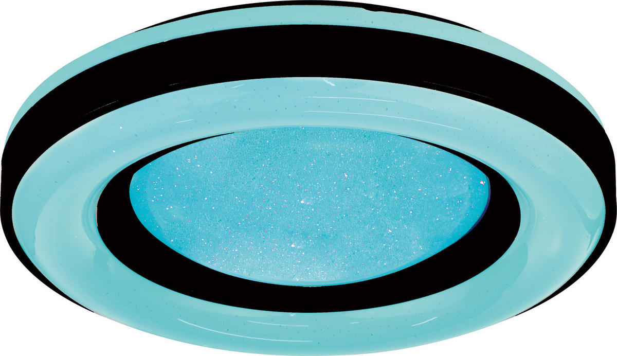 LED-DECKENLEUCHTE 45 W  50/11 cm    - Opal, Lifestyle, Kunststoff/Metall (50/11cm) - Novel