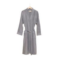 BADEMANTEL PURE S  - Anthrazit, Basics, Textil (Snull)