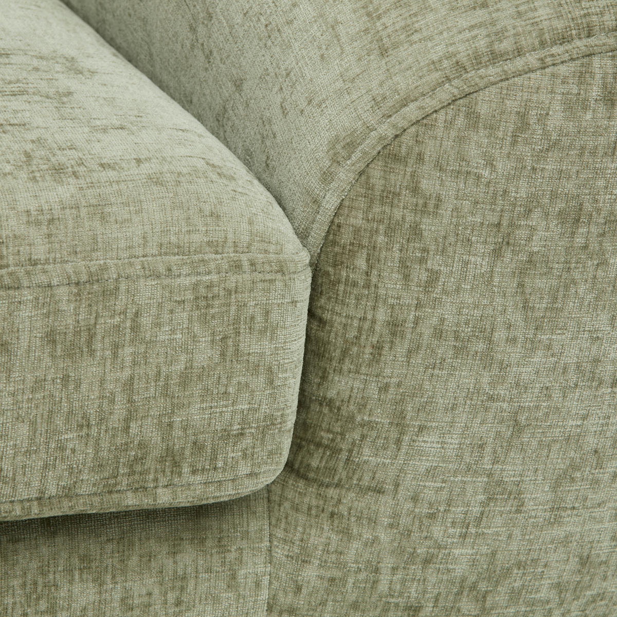 MEGASOFA in tissage à plat vert  - vert/noir, Modern, textile/bois (225/75/102cm) - MID.YOU
