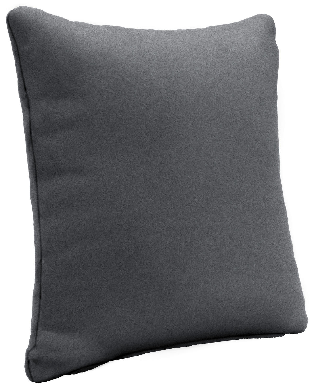 ZIERKISSEN  40/40 cm   - Dunkelgrau, Modern, Textil (40/40cm) - Novel