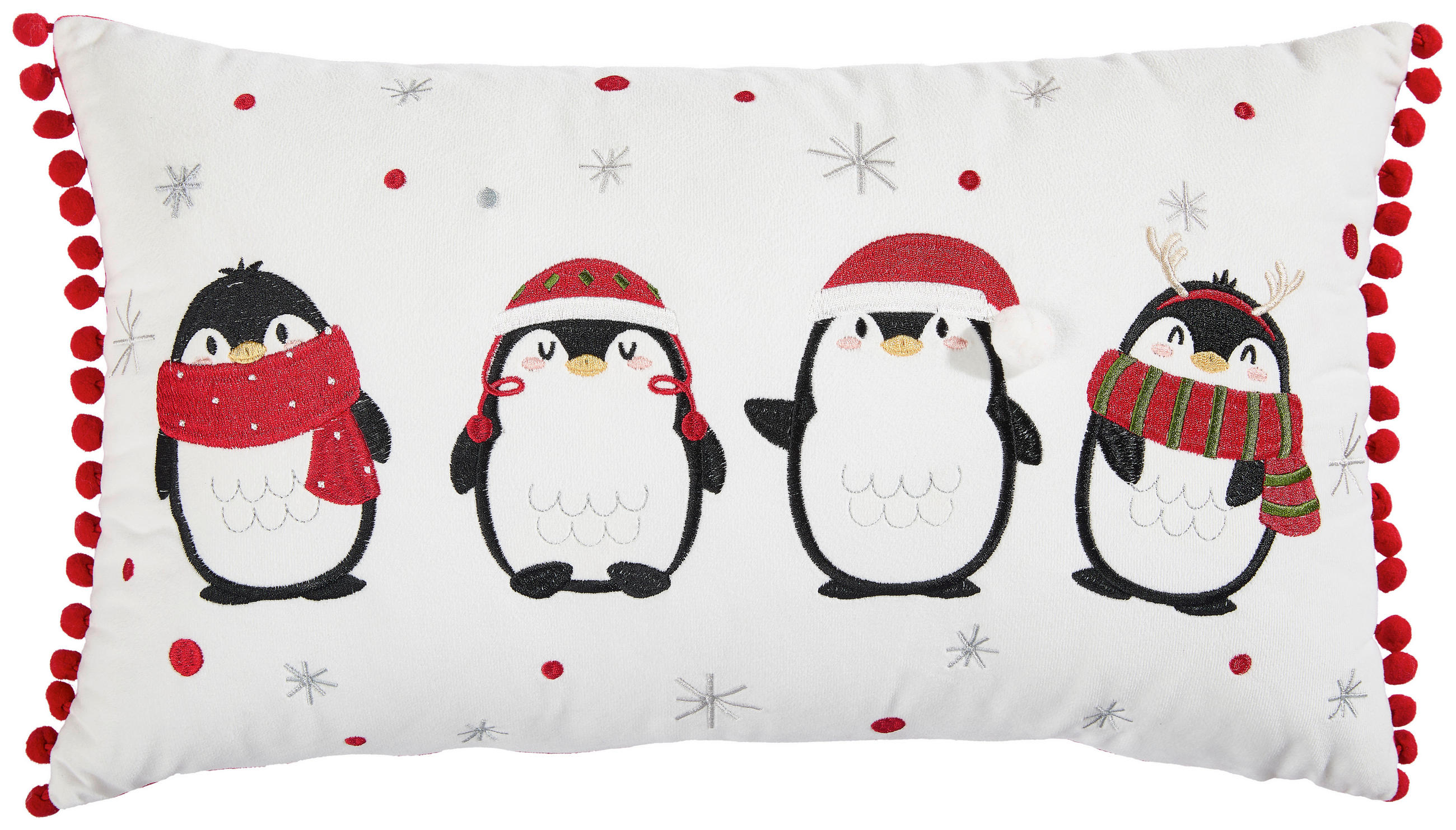 ZIERKISSEN PINGU 30/50 cm  - Multicolor, Design, Textil (30/50cm) - X-Mas
