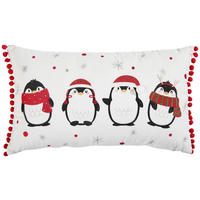 ZIERKISSEN PINGU 30/50 cm  - Multicolor, Design, Textil (30/50cm) - X-Mas