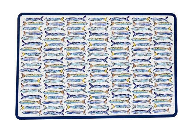 ÉTKEZŐALÁTÉT műanyag  - világoskék, Basics, műanyag (43.5/28.5/1.0cm)