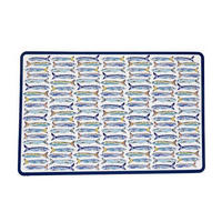 ÉTKEZŐALÁTÉT műanyag  - világoskék, Basics, műanyag (43.5/28.5/1.0cm)