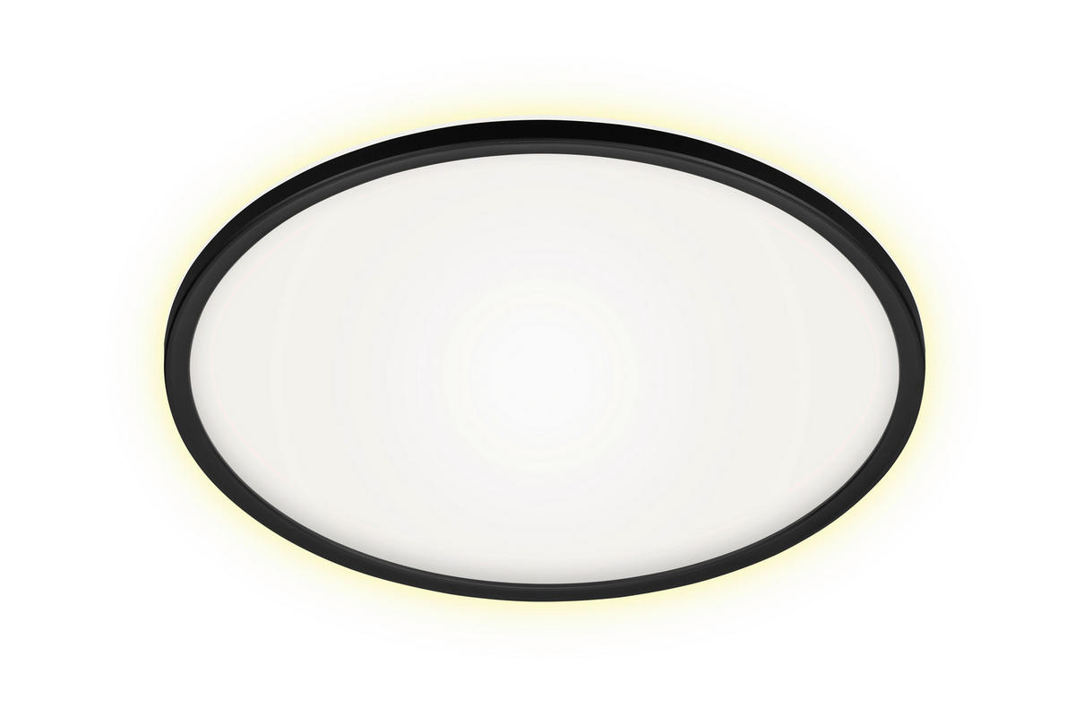 LED-PANEEL 42/2.9 cm   - Schwarz, Design, Kunststoff (42/2.9cm) - Briloner