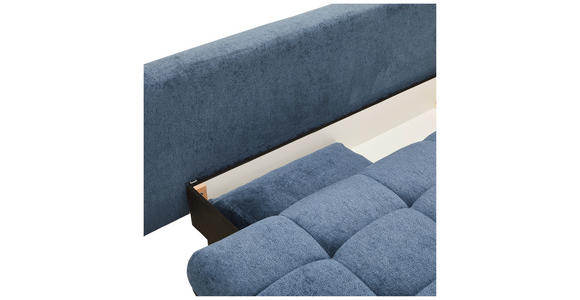 SCHLAFSOFA in Samt Altrosa  - Schwarz/Altrosa, Design, Textil/Metall (205/79-96/85cm) - Novel