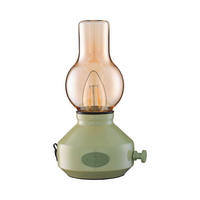 AKKU-TISCHLEUCHTE PR Home Glimt   - Salbeigrün/Beige, Trend, Metall (21cm)