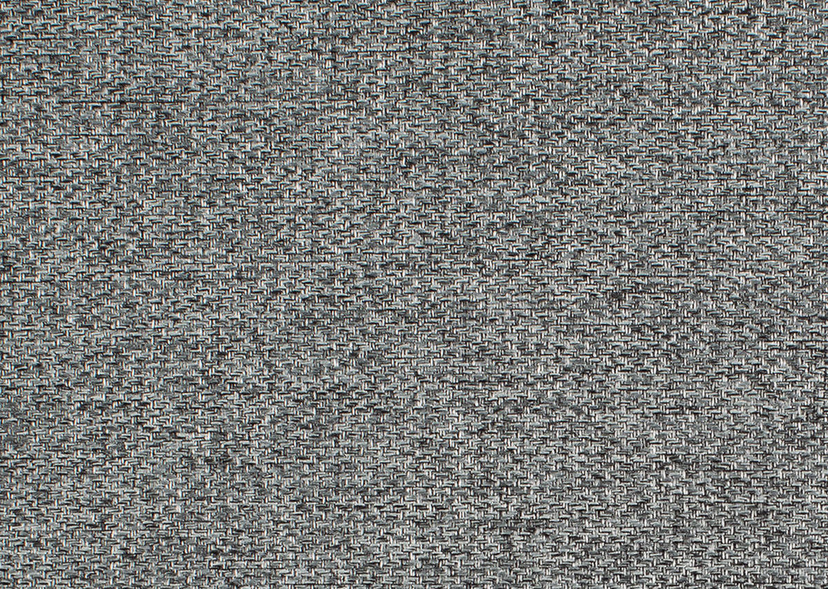 ECKSOFA in Webstoff Hellgrau  - Hellgrau/Schwarz, Design, Kunststoff/Textil (158/238cm) - Livetastic