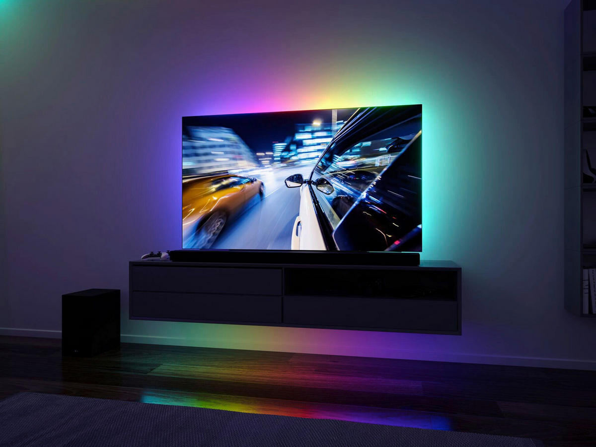 LED-STRIP Entertain 240/1,0/0,2 cm   - Schwarz, Basics, Kunststoff (240/1,0/0,2cm) - Paulmann