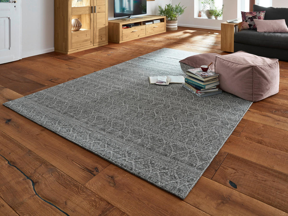ORIENTTEPPICH 250/350 cm Silberfarben  - Silberfarben, Basics, Textil (250/350cm) - Musterring