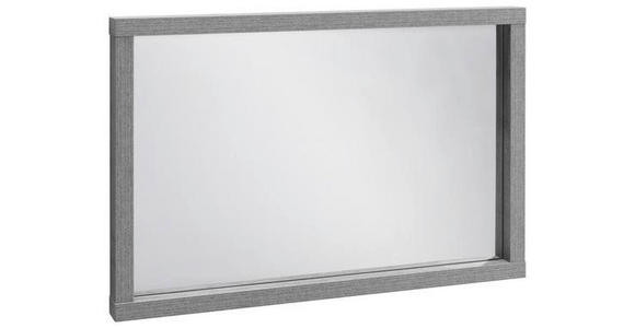 WANDSPIEGEL 90/60/7 cm in rechteckig - Grau, MODERN, Glas/Holzwerkstoff (90/60/7cm) - Carryhome