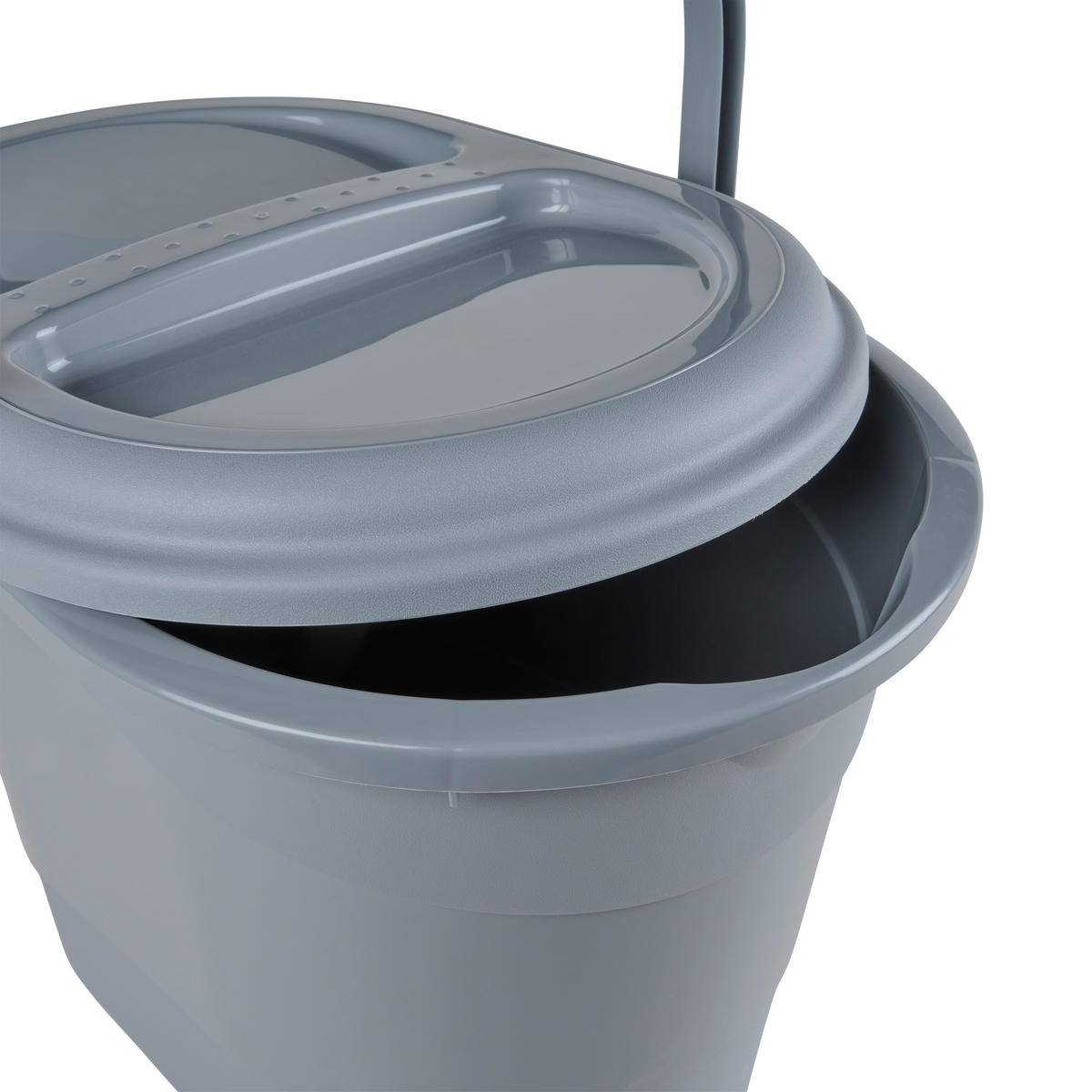 WINDELEIMER Nordic Grey  - Grau, Basics, Kunststoff (37/29,5/27,5cm) - My Baby Lou