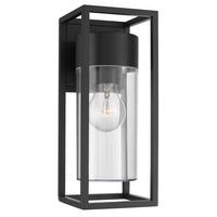 AUßENWANDLEUCHTE 13.8/11/27 cm   - Schwarz, KONVENTIONELL, Metall (13.8/11/27cm) - Ambia Garden