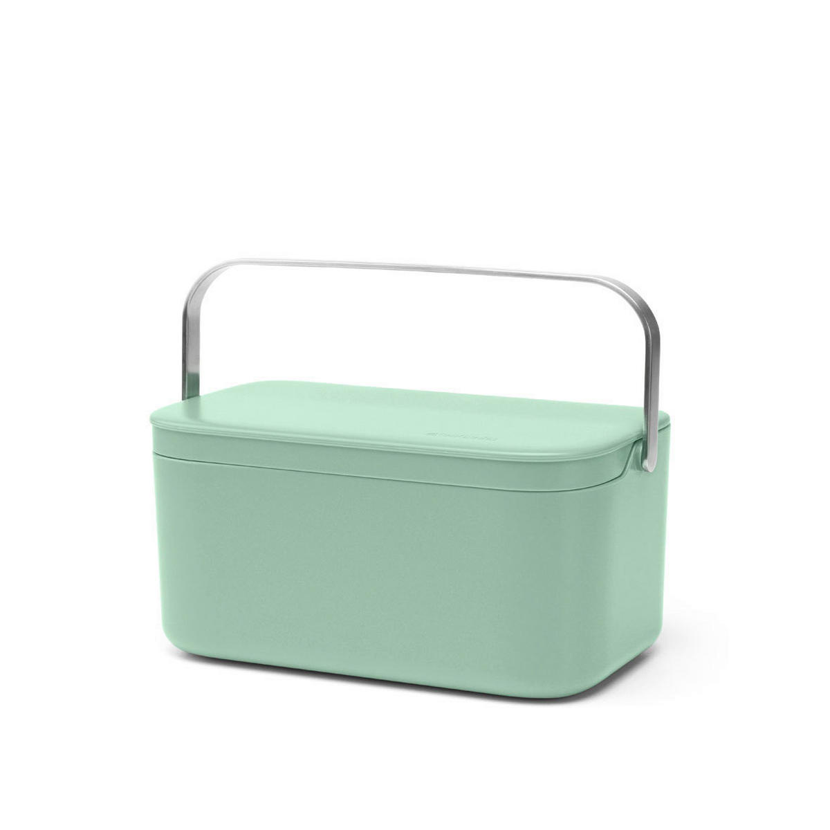 BIO-EIMER SINK SIDE 1.8 L  - Jadegrün, Basics, Kunststoff/Metall (22,1/10,7/12,7cm) - Brabantia