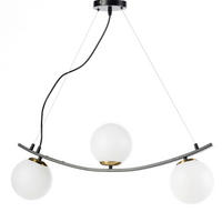 SVJETILJKA VISEĆA    73/15/90 cm     - crna, Design, metal/plastika (73/15/90cm)