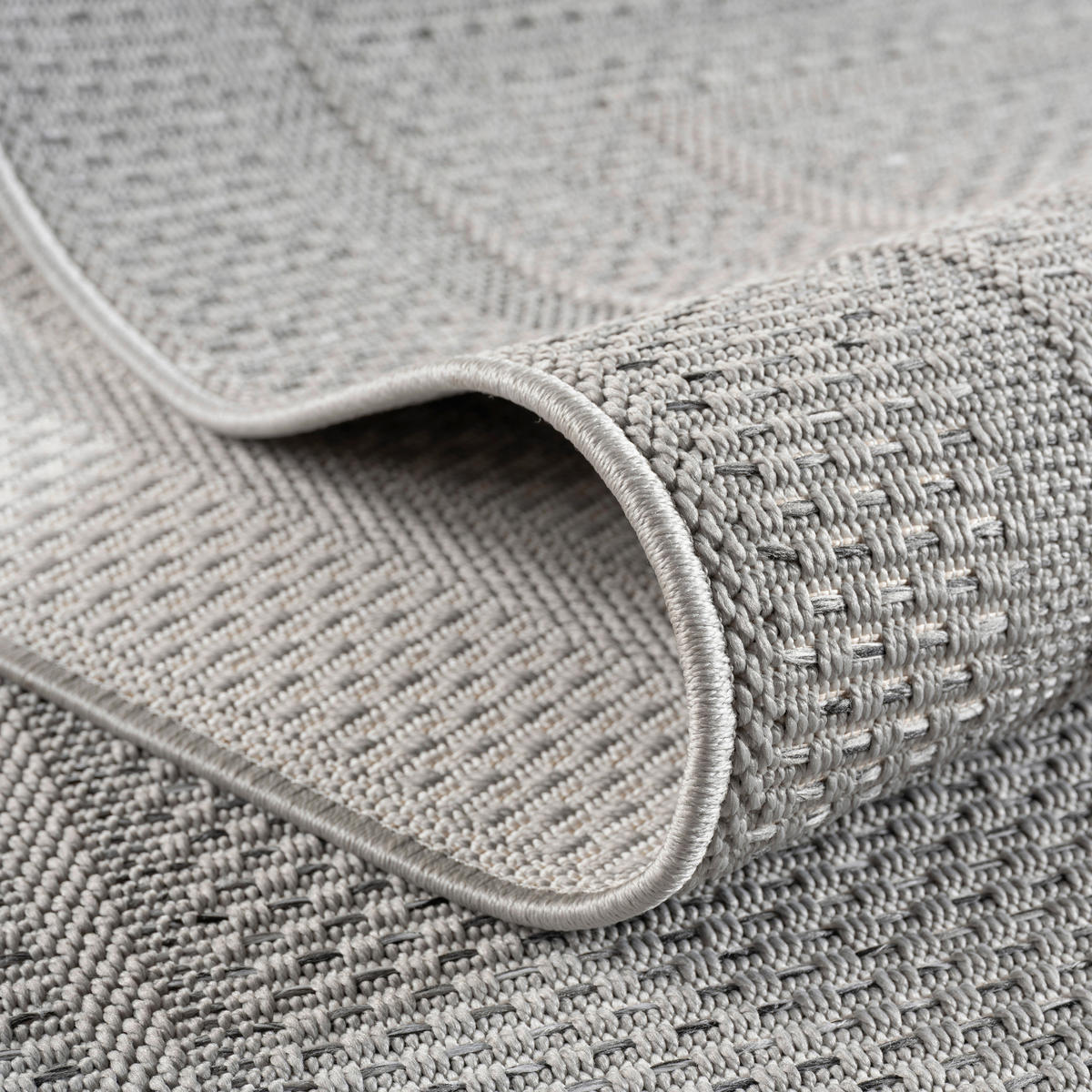 OUTDOORTEPPICH 80 cm DESERT Grau  - Grau, Basics, Textil (80cm) - Ayyildiz 