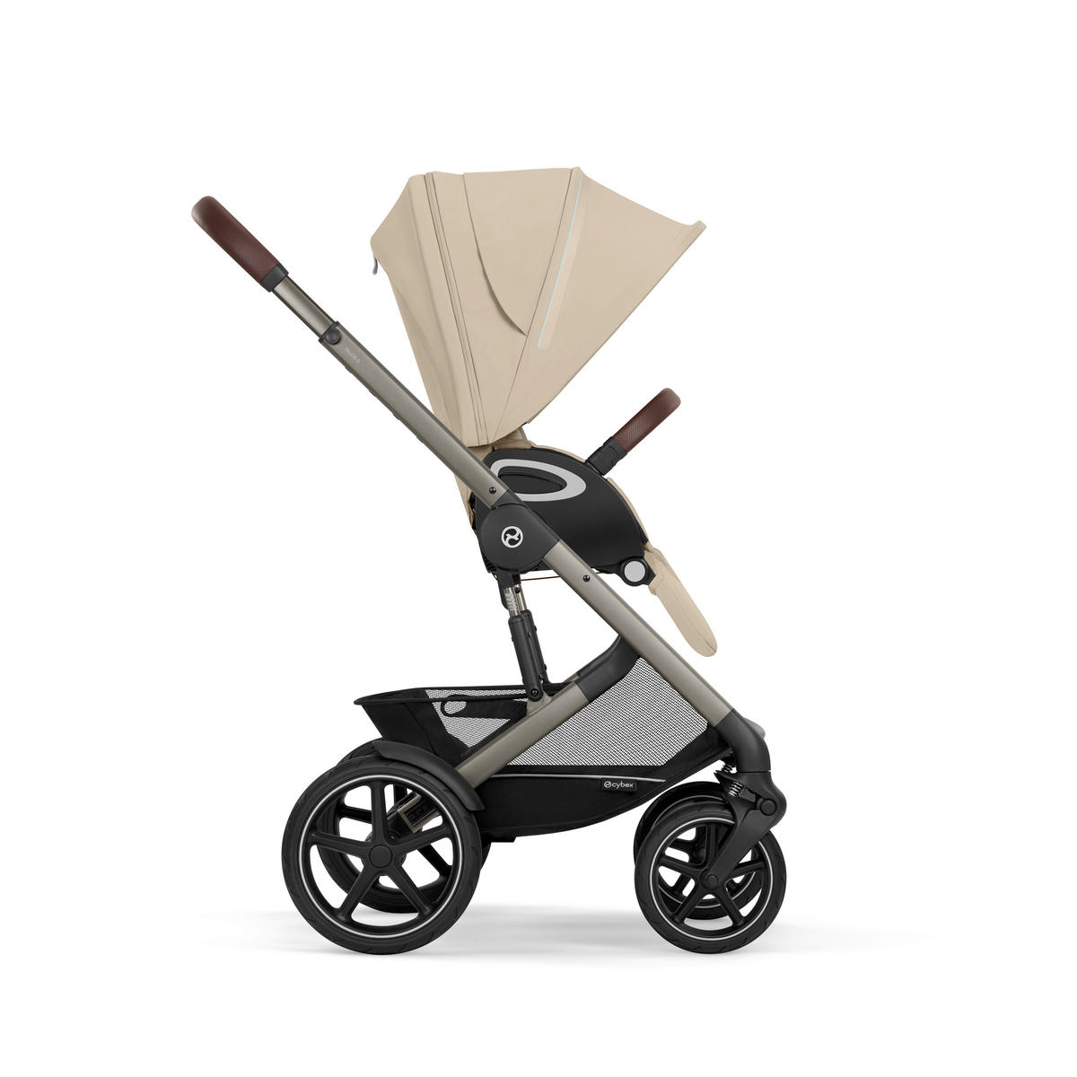 KINDERWAGEN TALOS S LUX TPE  - Taupe/Beige, Basics, Kunststoff/Textil (91/60,5/110cm) - cybex GOLD