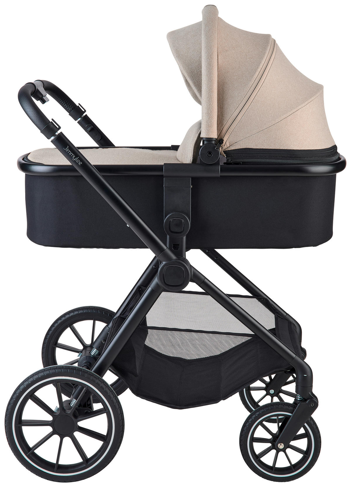 BARNVAGNSSET  - beige/svart, Trend, metall/textil (73/61/110cm) - Jimmylee