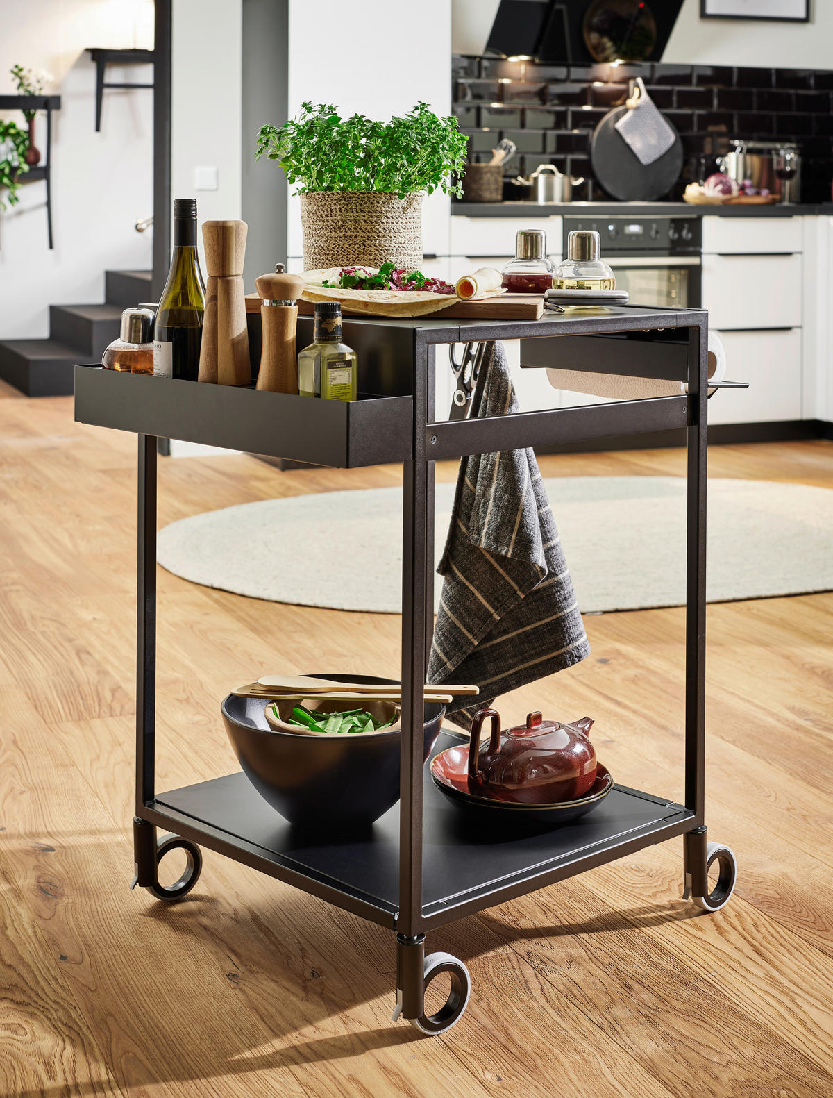 EINBAUKÜCHE   - Weiß, Design, Holzwerkstoff - Celina
