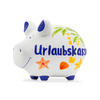 SPARDOSE - Blau/Gelb, Basics, Keramik (12/9/9cm)