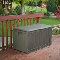 KISSENBOX 128/67/64 cm  - Braun, Basics, Kunststoff (128/67/64cm)
