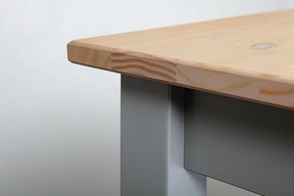 ESSTISCH in Holz 160/90/75 cm  - Braun/Grau, KONVENTIONELL, Holz (160/90/75cm) - MID.YOU