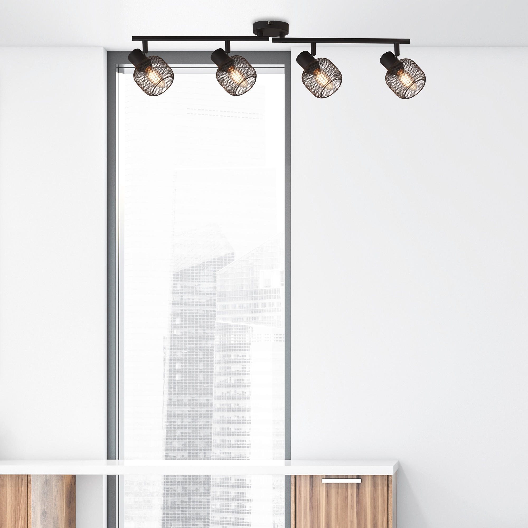SPOTLIGHT Meshy 79/15/9 cm   - svart, Basics, metall (79/15/9cm)