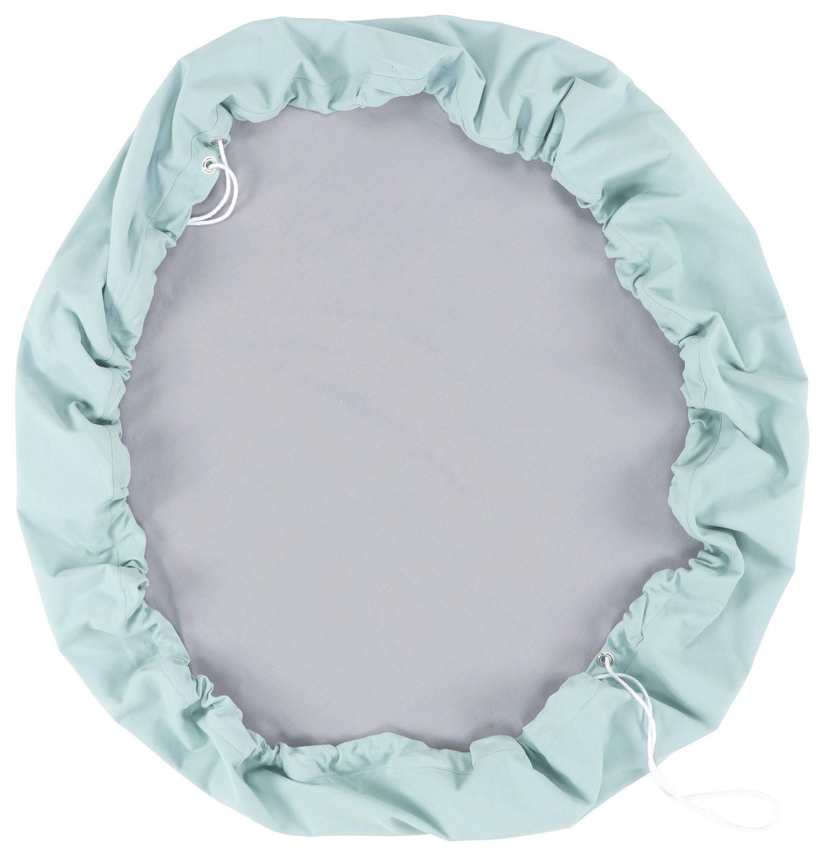 AUFBEWAHRUNGSTASCHE  - Grau/Grün, Basics, Textil (150cm) - My Baby Lou