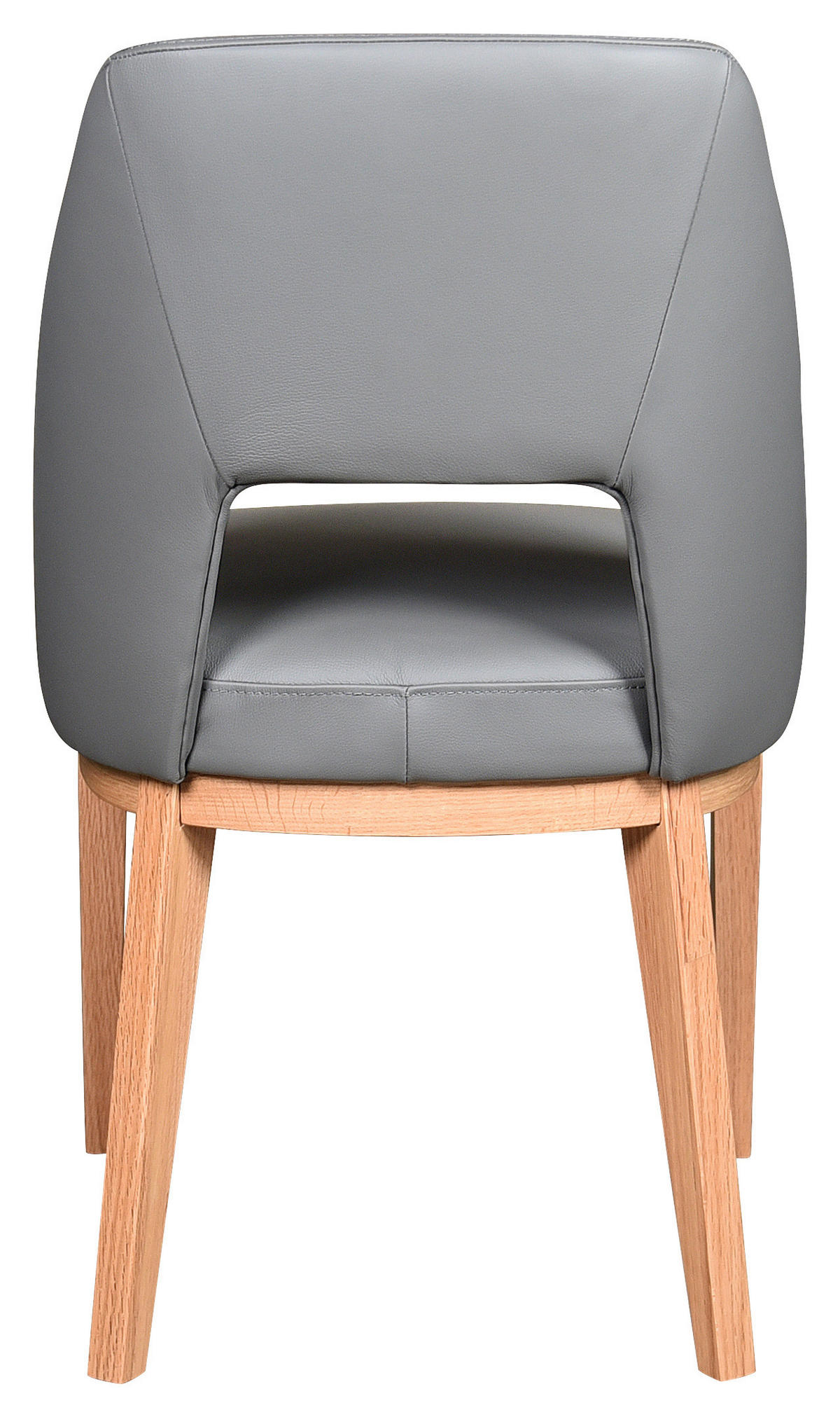 ŽIDLE,  - Konvenční, dřevo/kůže (51/88/58cm) - Livetastic