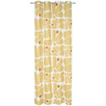 ÖSENVORHANG blickdicht  - Limette, Design, Textil (140/245cm) - Esposa