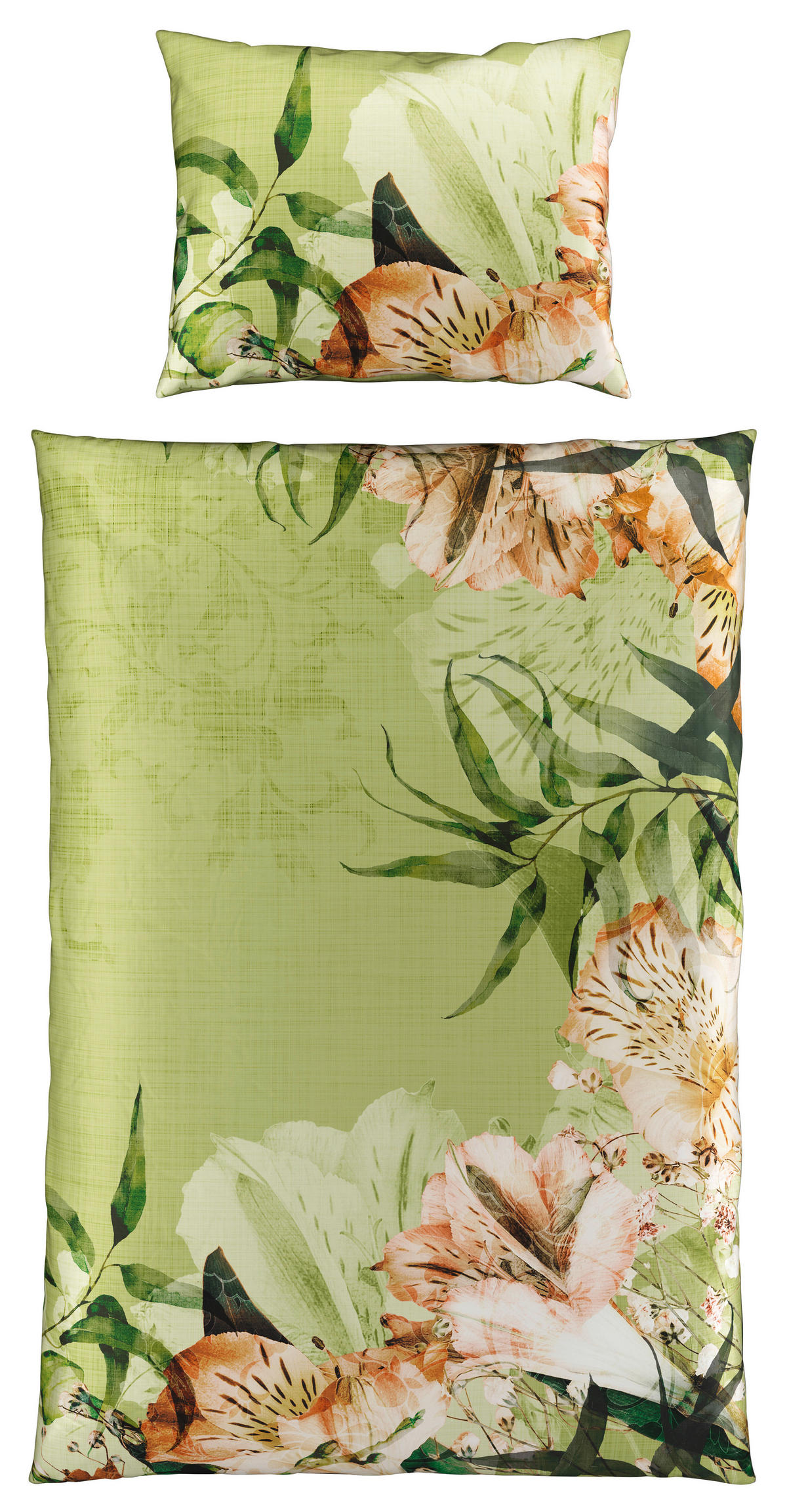ÁGYNEMŰHUZAT-GARNITÚRA 140/200 cm  - zöld, Konventionell, textil (140/200cm) - Esposa
