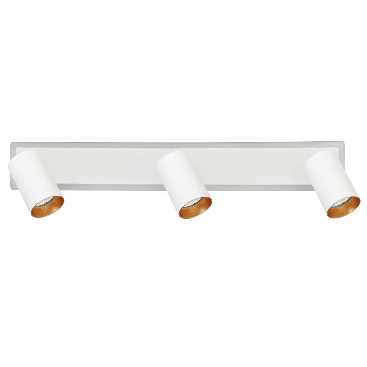 LED-DECKENSTRAHLER Parma 15/55/8 cm  - Weiß, Design, Metall (15/55/8cm)