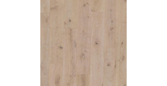 Landhausdiele Eiche gekälkt per m² - Eichefarben/Weiß, LIFESTYLE, Holz (220/18,5/1,3cm) - Ambiente