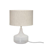 BORDSLAMPA 32/46 cm   - grå, Trend, textil (32/46cm) - It's about Romi