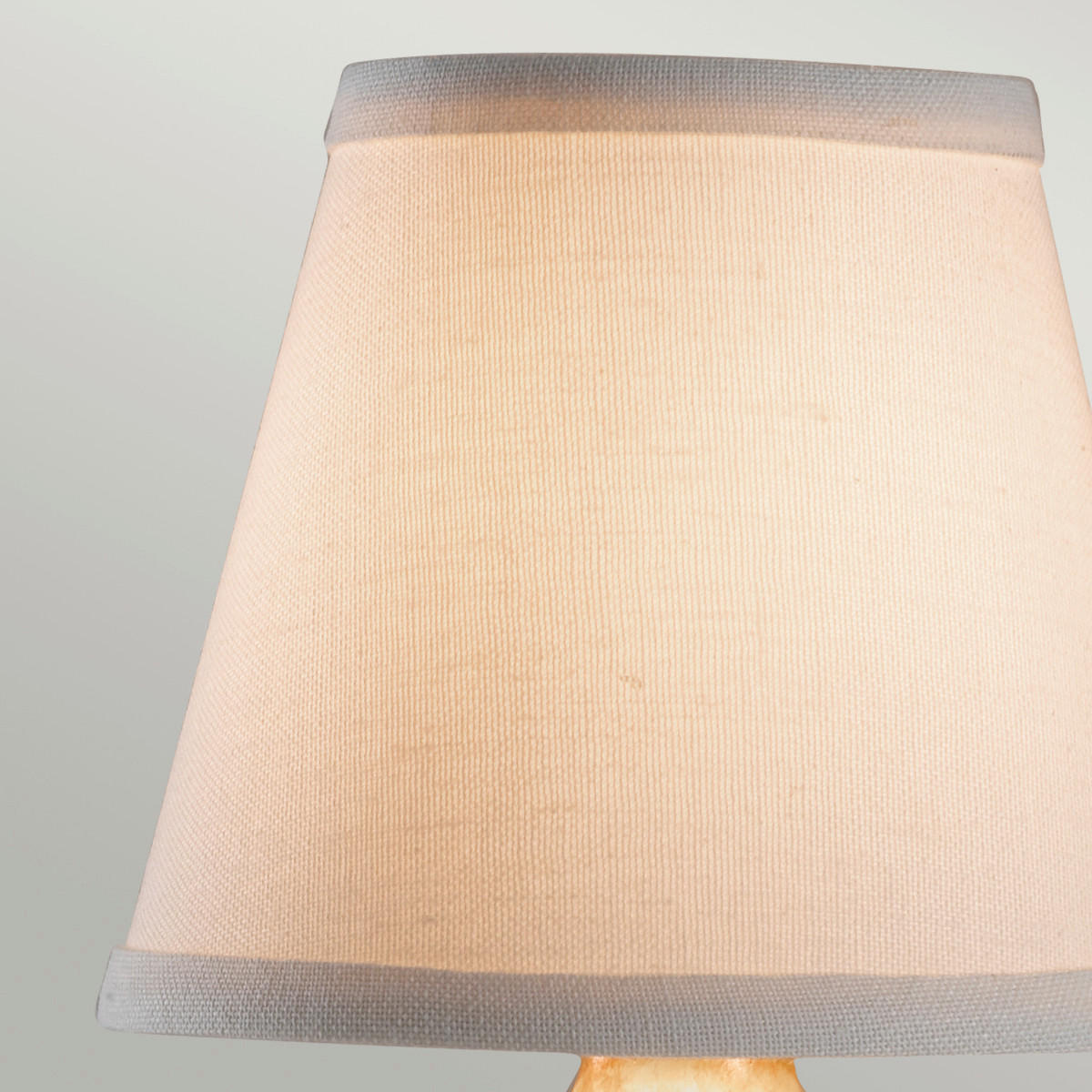 WANDLEUCHTE - Silberfarben/Goldfarben, Basics, Textil/Metall (14/29.8cm) - Elstead Lighting