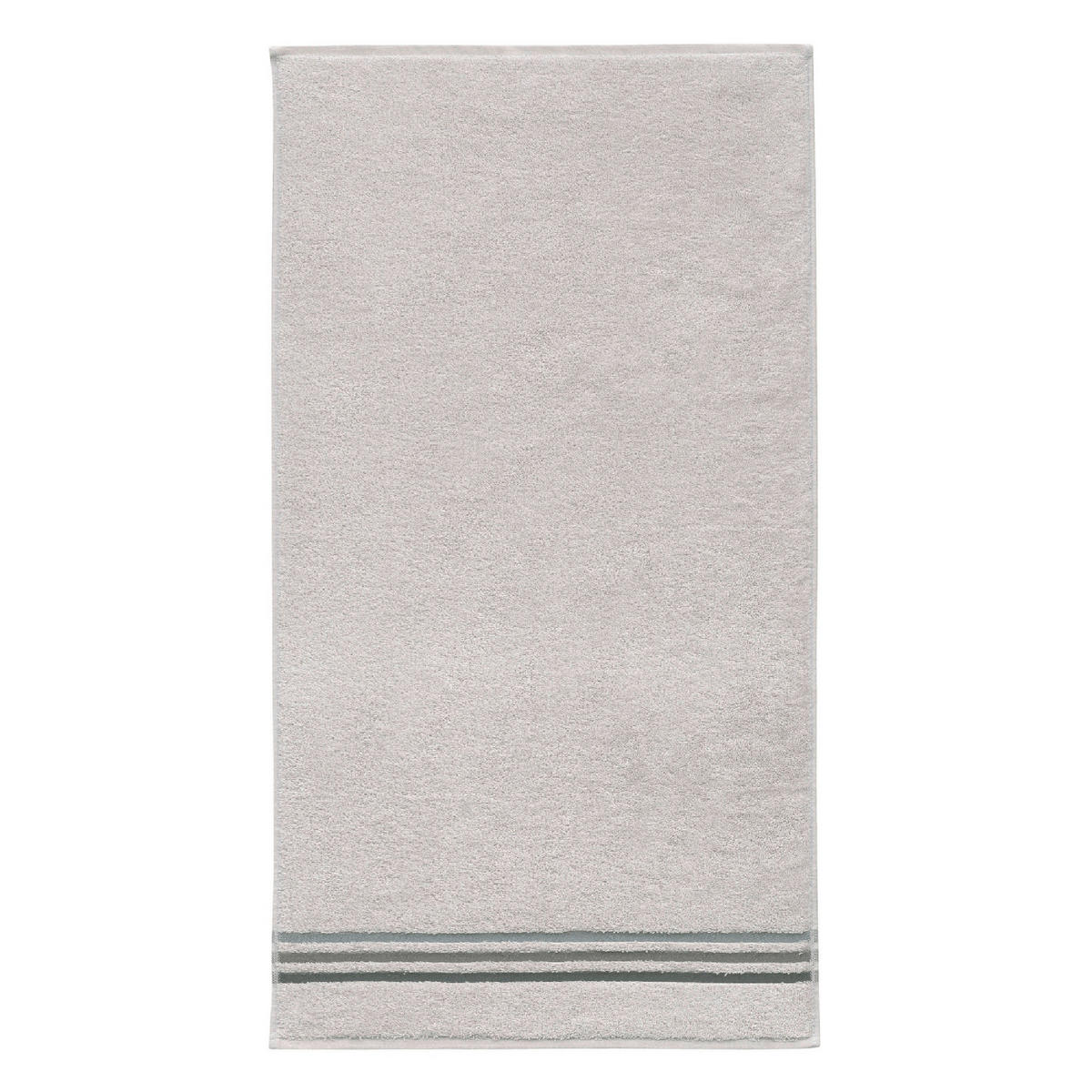GÄSTETUCHSET Hellgrau 5-teilig 30/50 cm  - Hellgrau, Basics, Textil (30/50cm)