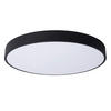 LED-DECKENLEUCHTE UNAR 49.5/49,5/5 cm   - Schwarz, KONVENTIONELL, Kunststoff/Metall (49.5/49,5/5cm) - Lucide