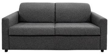 DVOSJED drvo, metal, tekstil tamno siva - tamno siva/crna, Moderno, drvo/metal (183/97/78cm) - Hom`in