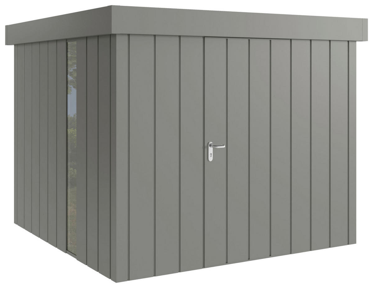 GERÄTEHAUS 229/220/277 cm  - Alufarben, Basics, Metall (229/220/277cm)