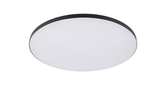 LED-DECKENLEUCHTE 79,5/10,5 cm   - Schwarz, Design, Kunststoff/Metall (79,5/10,5cm) - Novel