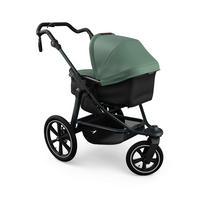 KOMBIKINDERWAGEN  tfk pro 2-in-1 Kombikinderwagen  olive  - Anthrazit/Olivgrün, Basics, Textil/Metall (66/118/110cm) - TFK