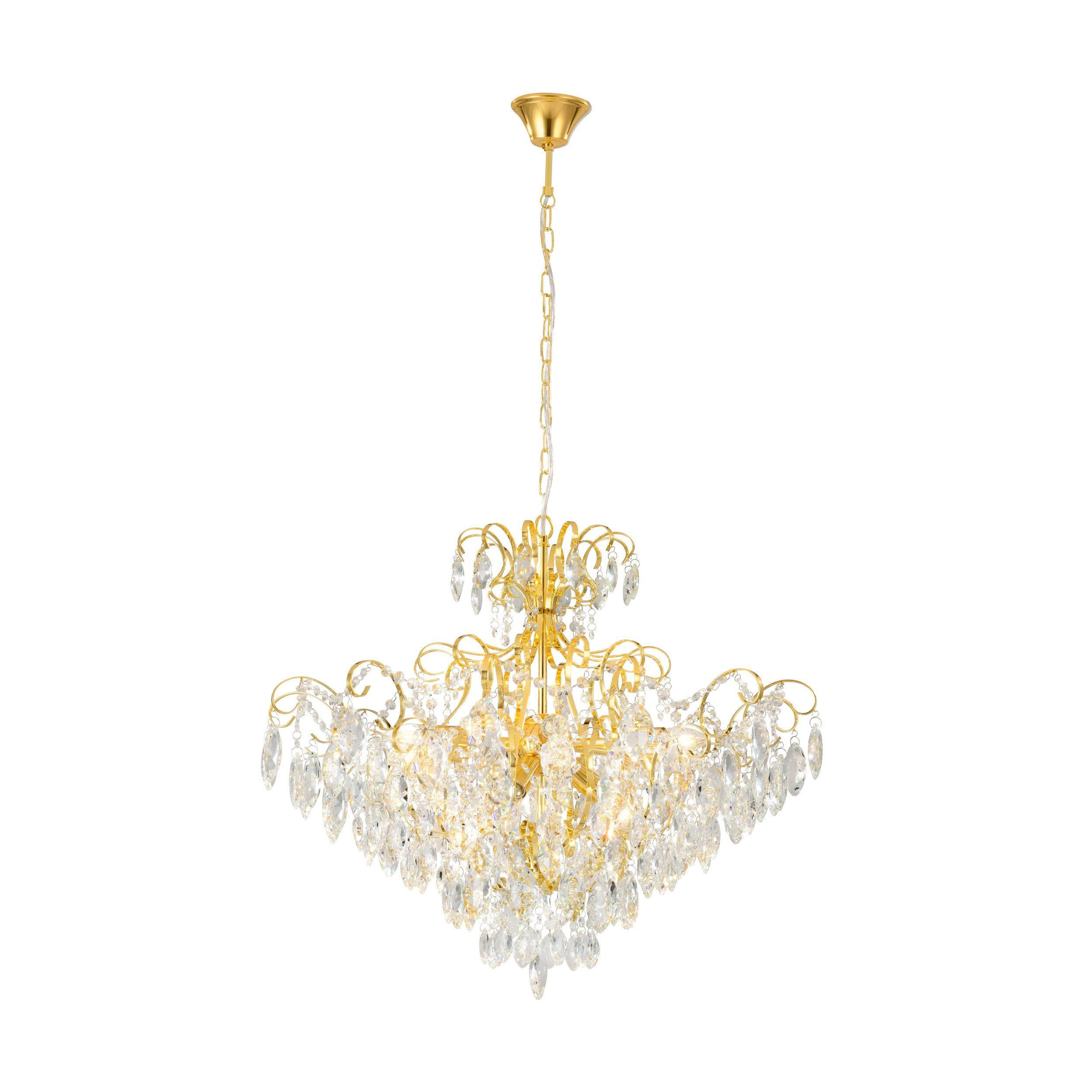 CANDELABRU - alămiu, Basics, sticlă/metal (73.5/121cm)