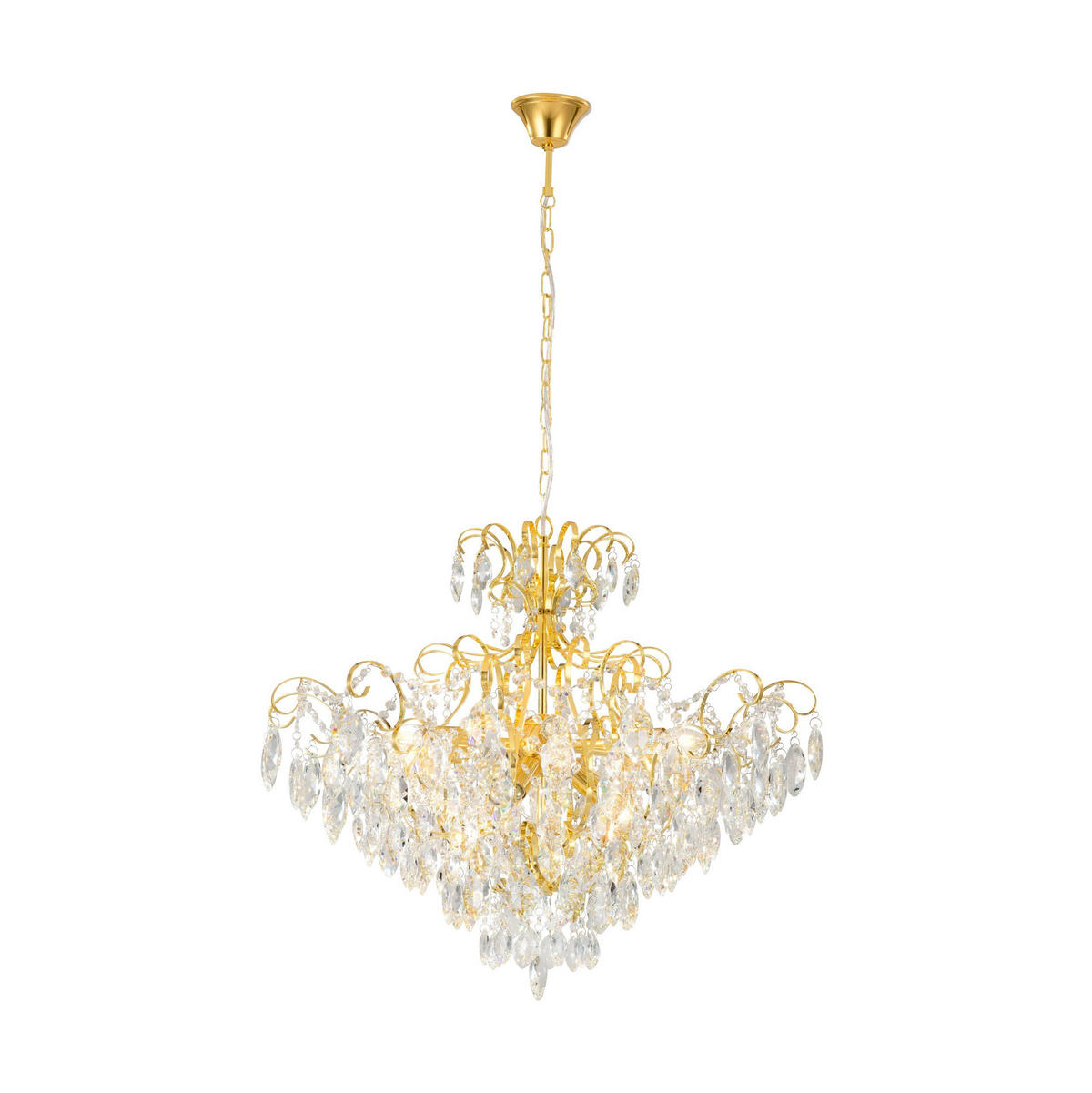 CANDELABRU - alămiu, Basics, sticlă/metal (73.5/121cm)