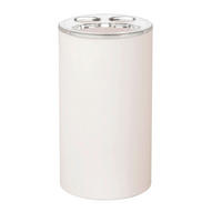 ZAHNPUTZBECHER Kunststoff  - Beige, Basics, Kunststoff (6,7/11,9/6,7cm) - Sadena