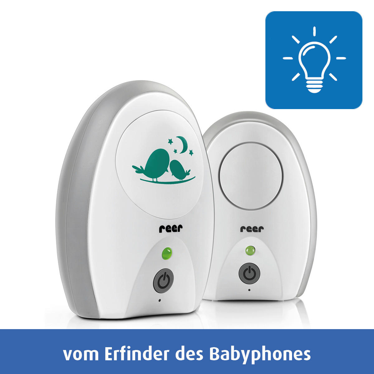 BABYPHONE - Weiß, Basics, Kunststoff (7,4/10/5,3cm) - Reer