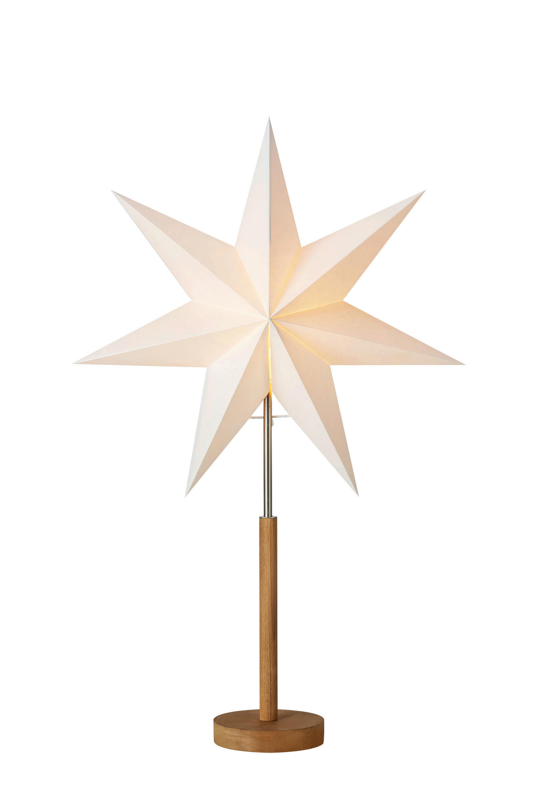 DEKOSTERN Speranza  - Hellbraun, Basics, Holz/Papier (45/68/18cm) - Markslöjd